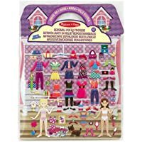 Melissa &amp- Doug- Set Pegatinas Acolchadas Vestidos- Multicolor (12195)